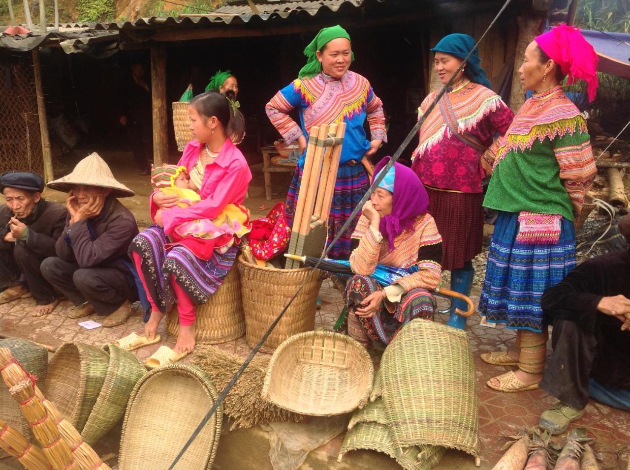 Apartmán Sa House Bac Ha Exteriér fotografie